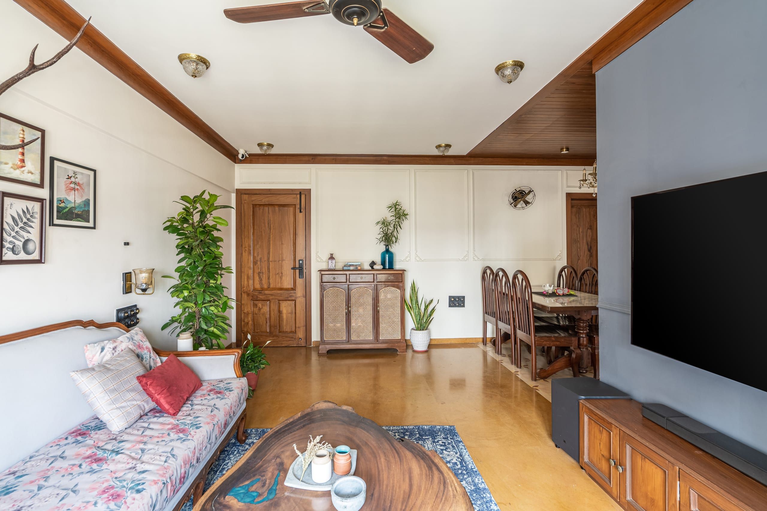 Sangath project living room — DreamCircle delivered home