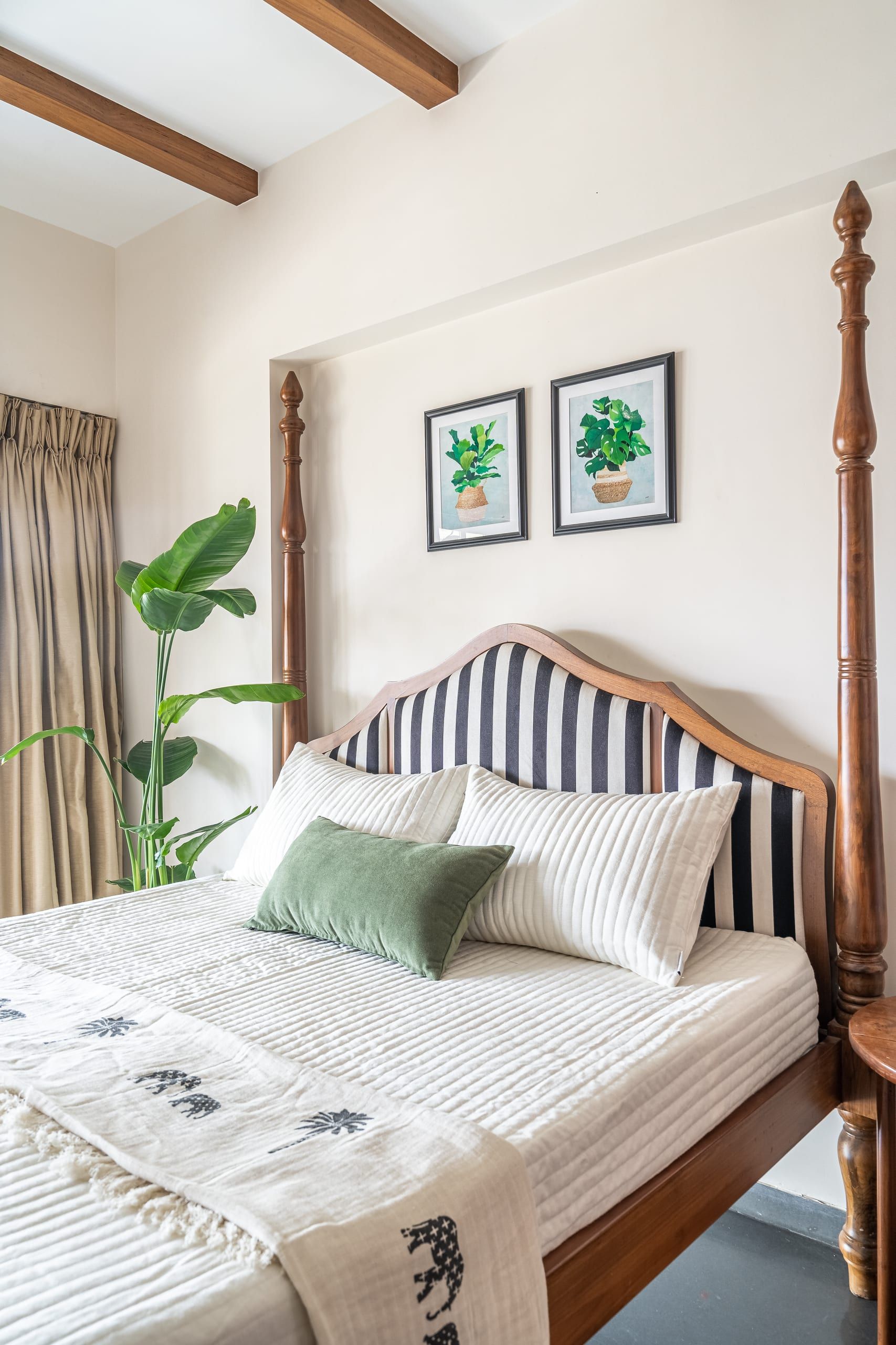 Master bedroom detail, Sangath project